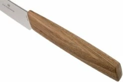 Victorinox Swiss Modern Cuchillo Puntilla 15 Cm, Madera De Nogal -KNIVESANDTOOLS Ventas VT6 9010 15G 05 victorinox vt6 9010 15g 05