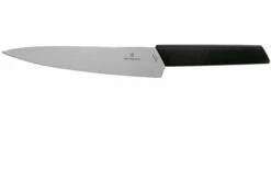 Victorinox Swiss Modern 6.9013.19B Cuchillo Para Trinchar 19 Cm, Negro