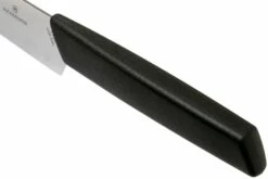 Victorinox Swiss Modern 6.9013.19B Cuchillo Para Trinchar 19 Cm, Negro -KNIVESANDTOOLS Ventas VT6 9013 19B 05 victorinox