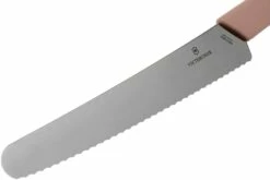 Victorinox Swiss Modern Cuchillo De Pan 22 Cm, Rosa -KNIVESANDTOOLS Ventas VT6 9076 22W5B 03 victorinox