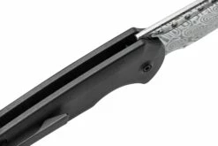 WE Knife Mini Malice WE054BL-DS1, Black Titanium, Damasteel Heimskringla Navaja -KNIVESANDTOOLS Ventas WKWE054BL DS1 06 weknife