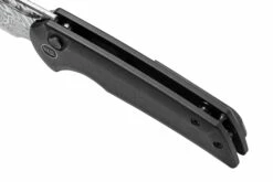 WE Knife Mini Malice WE054BL-DS1, Black Titanium, Damasteel Heimskringla Navaja -KNIVESANDTOOLS Ventas WKWE054BL DS1 07 weknife