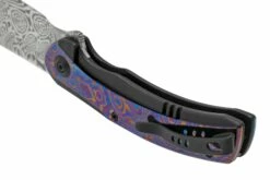 WE Knife Snick WE19022F-DS1 Damasteel, Timascus Navaja -KNIVESANDTOOLS Ventas WKWE19022F DS1 04 weknife