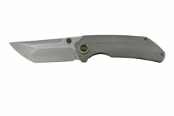 WE Knife Thug XL, WKWE20028D-1, Grey Titanium, Grey CPM-20CV Navaja