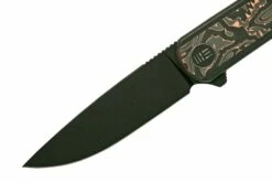 WE Knife Smooth Sentinel WE20043-6 Titanium Copper Foil Fibra De Carbono, Navaja -KNIVESANDTOOLS Ventas WKWE20043 6 03 we