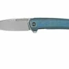 WE Knife Speedster WE21021B-3, Blue Titanium Navaja