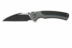 WE Knife Ziffius, WE22024A-1 Limited Edition, Integral Twill Carbonfiber Spacer, CPM 20CV Navaja