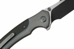 WE Knife Ziffius, WE22024A-1 Limited Edition, Integral Twill Carbonfiber Spacer, CPM 20CV Navaja -KNIVESANDTOOLS Ventas WKWE22024A 1 05 weknife