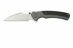 WE Knife Ziffius, WE22024A-2 Limited Edition, Integral Twill Carbonfiber Spacer, CPM 20CV Navaja