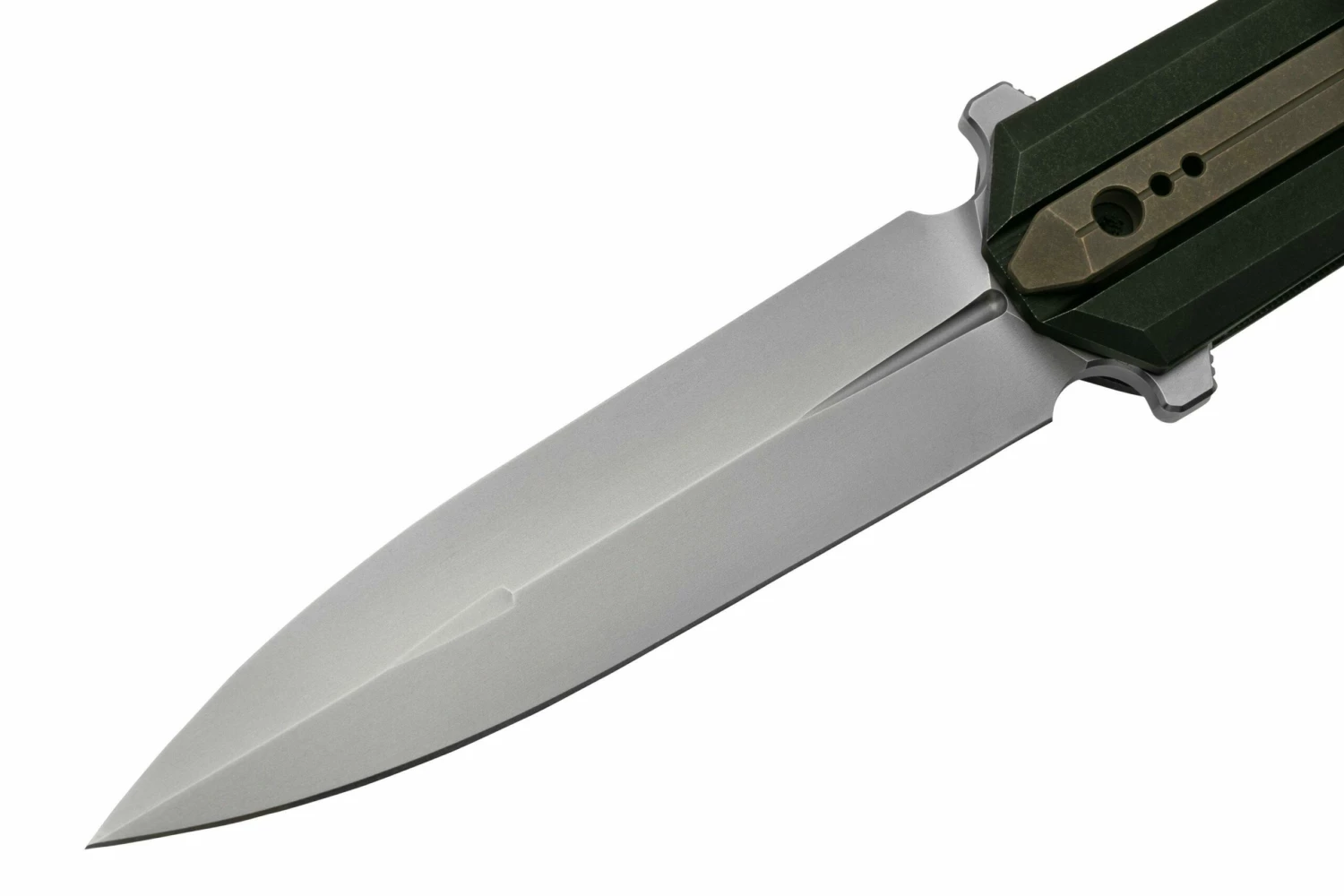 WE Knife Diatomic WE22032-3 Black Titanium Bronze Accents, Bead Blasted Single Edge Navaja 5 WE Knife Diatomic WE22032-3 Black Titanium Bronze Accents, Bead Blasted Single Edge Navaja - Imagen 3