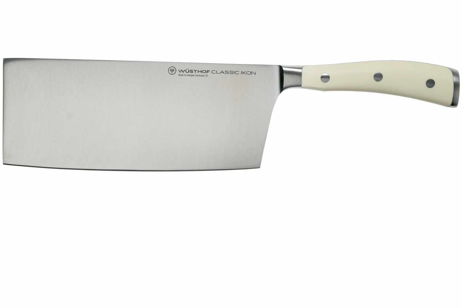 Wüsthof Classic Ikon Cuchillo Cocinero Chino Blanco, 18 Cm, 4673-0-18 3 Wüsthof Classic Ikon Cuchillo Cocinero Chino Blanco, 18 Cm, 4673-0-18