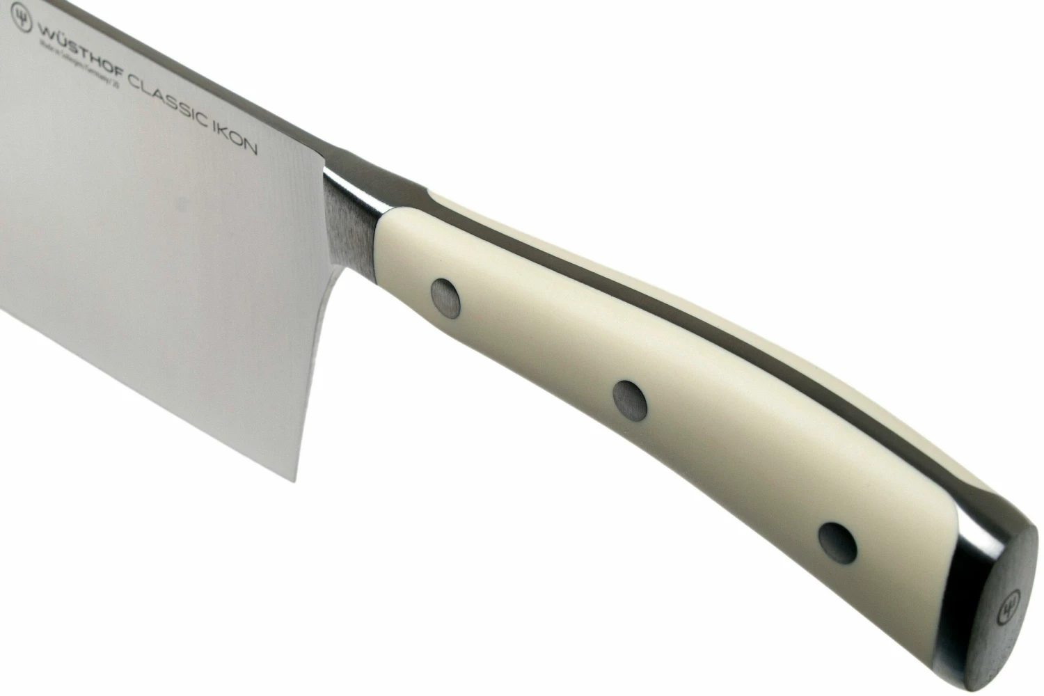 Wüsthof Classic Ikon Cuchillo Cocinero Chino Blanco, 18 Cm, 4673-0-18 7 Wüsthof Classic Ikon Cuchillo Cocinero Chino Blanco, 18 Cm, 4673-0-18 - Imagen 5
