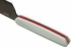 Xin Cutlery XinCore XC125 White G10, Red Liners, Black TiN Coating, Cuchillo De Chef 21.5 Cm -KNIVESANDTOOLS Ventas XC125 04 xin cutlery