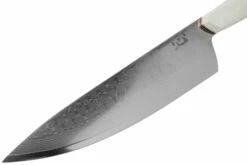 Xin Cutlery XinCore XC127 White G10, Red Liners, Damascus, Cuchillo De Chef 21.5 Cm -KNIVESANDTOOLS Ventas XC127 03 xin cutlery