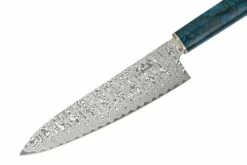 Xin Cutlery XinCraft XC132 Cuchillo De Chef Azul Arce Spalted Tailpin 20 Cm -KNIVESANDTOOLS Ventas XC132 03 xin