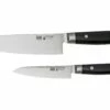 Yaxell Ran 36056, Juego De Cuchillos De 3 Piezas Santoku 16,5 Cm, Cuchillo Multiusos 12 Cm Y Afilador De Cuchillos -KNIVESANDTOOLS Ventas YL36056 01 yaxell