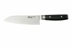 Yaxell Ran 36056, Juego De Cuchillos De 3 Piezas Santoku 16,5 Cm, Cuchillo Multiusos 12 Cm Y Afilador De Cuchillos -KNIVESANDTOOLS Ventas YL36056 06 yaxell