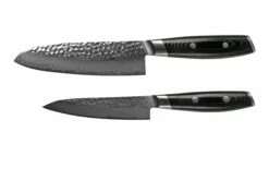 Yaxell Tsuchimon 36750, Juego De Regalo De 2 Piezas De Cuchillo Santoku Y Universal