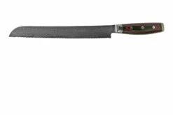 Yaxell Super Gou 37108 Cuchillo De Pan Acero De Damasco De 161 Capas, 23 Cm