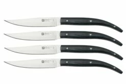 Zwilling Steak 39162, Juego De 4 Cuchillos Para Carne, Micarta Azul