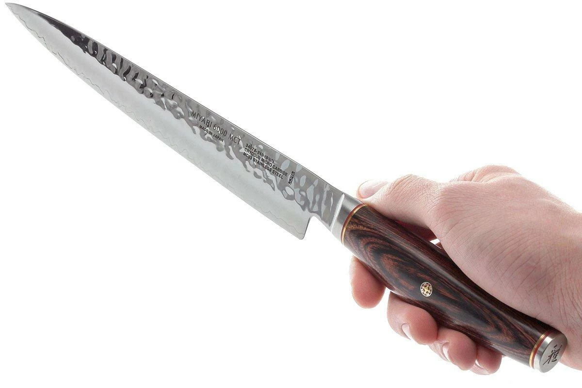 Miyabi 6000MCT Sujihiki, 24cm, 34078-241 By Zwilling 8 Miyabi 6000MCT Sujihiki, 24cm, 34078-241 By Zwilling - Imagen 6