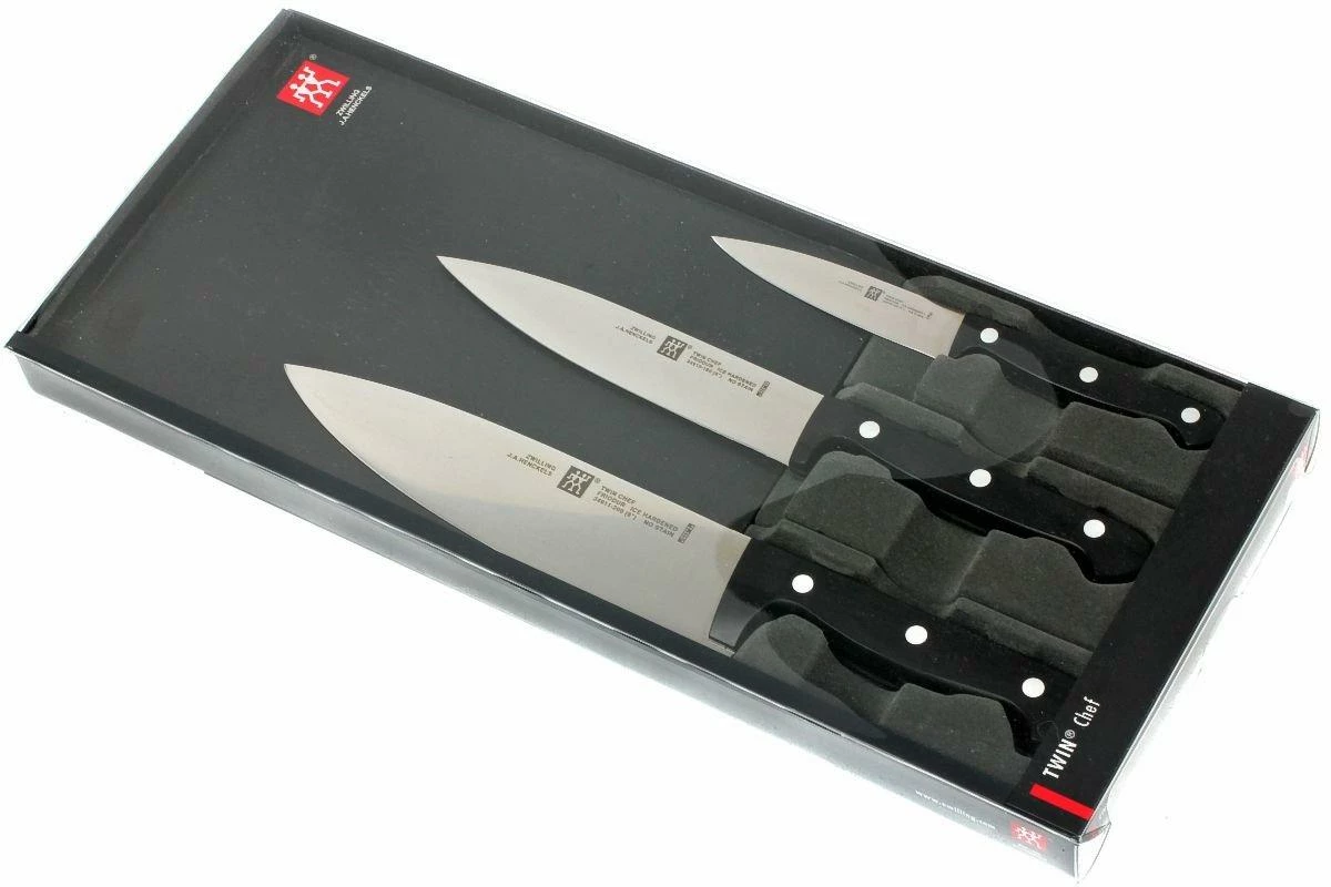 Zwilling 34930-006 Twin Chef Juego De Cuchillos, 3 Piezas 4 Zwilling 34930-006 Twin Chef Juego De Cuchillos, 3 Piezas - Imagen 2