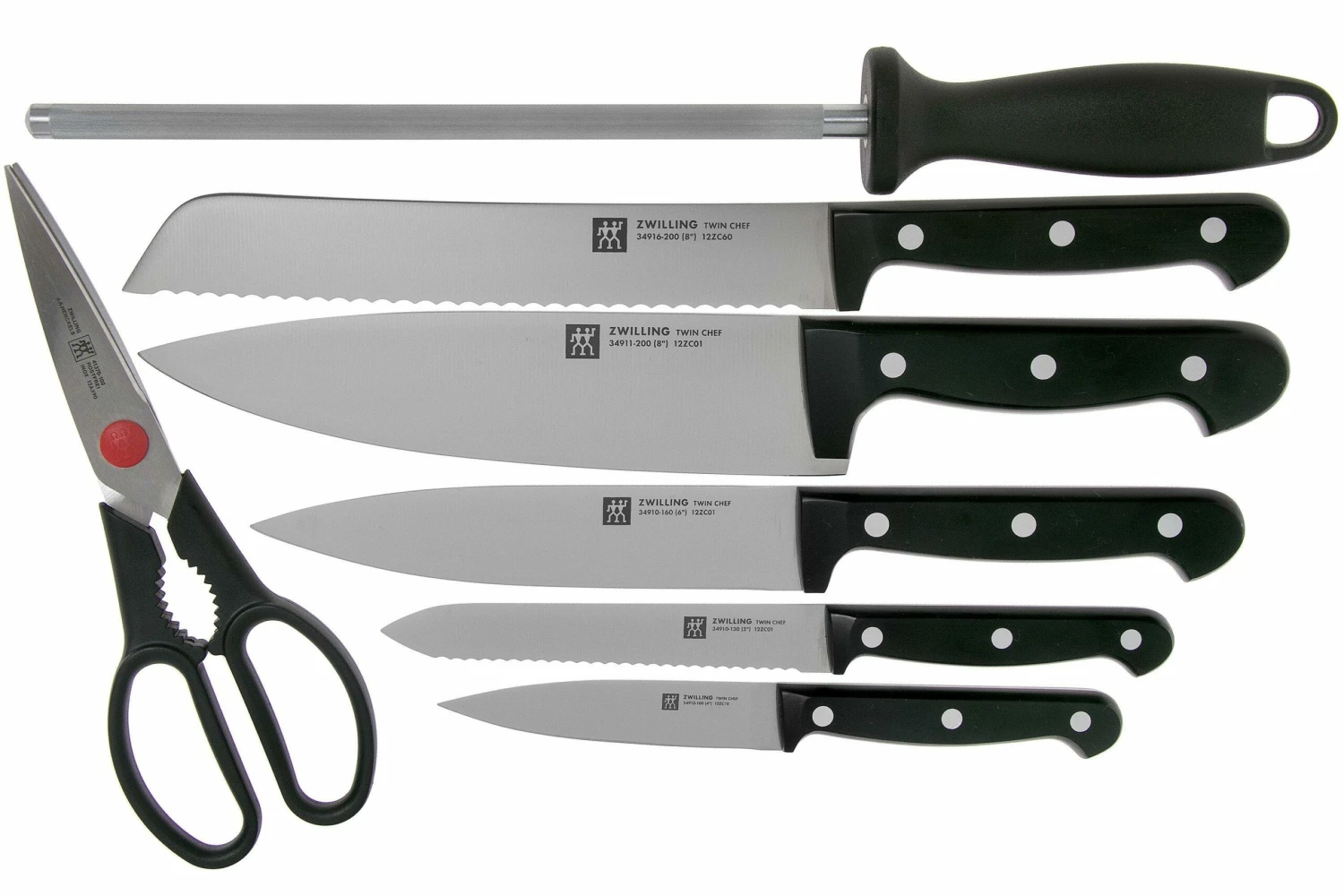 Zwilling 34931-003 Twin Chef Juego De Cuchillos, 8 Piezas 6 Zwilling 34931-003 Twin Chef Juego De Cuchillos, 8 Piezas - Imagen 4