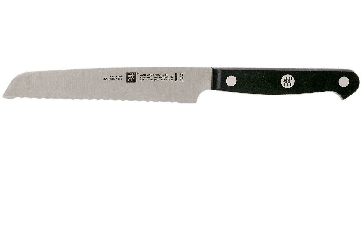 Zwilling Gourmet Cuchillo Multiusos Dentado 13 Cm, 36110-131 3 Zwilling Gourmet Cuchillo Multiusos Dentado 13 Cm, 36110-131