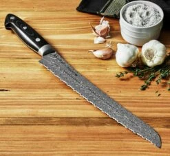 Bob Kramer By Zwilling Euro Acero Inoxidable Cuchillo De Pan 26 Cm, 34896-261-0 -KNIVESANDTOOLS Ventas eurostainless1
